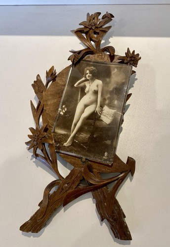 Ancien petit cadre bois - cadre,