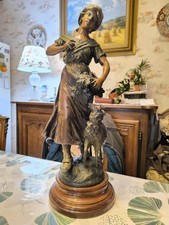 Statue Regule Signé Moreau