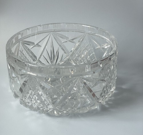 Saladier cristal décor - en,