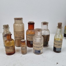  BOUTEILLES PHARMACIE, VERRE