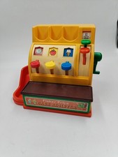 Fisher-price Cash Register 1974 926 Jouet Caisse Enregistreuse Fisher Price Jeu
