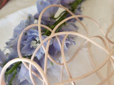 Cordon moderne queue de rat rose lumineux 9 métres 60 sur 0,3 cm B9