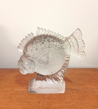 Poisson - Verre Pressé Moulé
