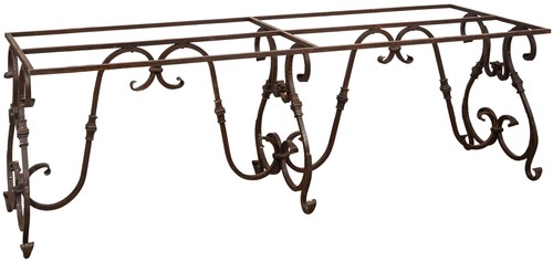 Biscottini table fer forgé - biscottini, en