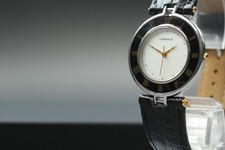 Exc+4 Seiko Lassale 1F21-1A70 Roman Bezel Round Quartz Womens Watch JAPON