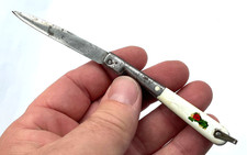 ANCIEN COUTEAU CORSE TYPE VENDETTA PETIT KNIFE MESSER COLTELLO CUCHILLO