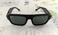 Ray-Ban 4454 Lukas Noir/Vert - Taille 56-20 - Lunettes de Soleil