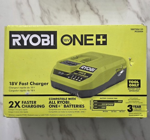 Ryobi one 18v - one+, charger
