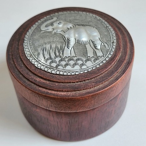 Boîte cylindrique bois - boîte,