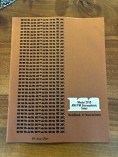 Marantz 2110 Manual *Original*