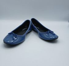 Repetto Blue Patent Leather