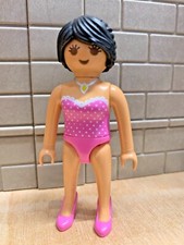 PLAYMOBIL Personnage Femme Danseuse Plage Robe Film 69 pour CUSTOM RARE VINTAGE