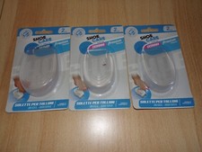 Lot de 2 x 3 semelles de talons en gel SHOE CARE