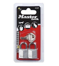 MASTER LOCK 9120T LOT CADENAS A CLES 3520190931139 VOYAGE TRAVEL BAGAGE PRO