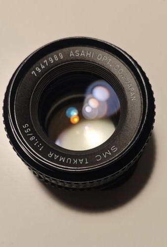 Asahi pentax smc takumar 55mm - pentax,