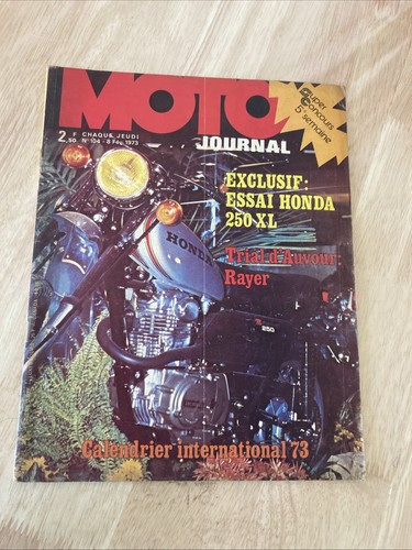 Moto journal 104 1973 - n°,