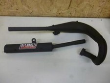 Pot d échappement GIANNELLI pour Moto Yamaha 50 DTR 1982 à 1989 34905/34906 Neuf