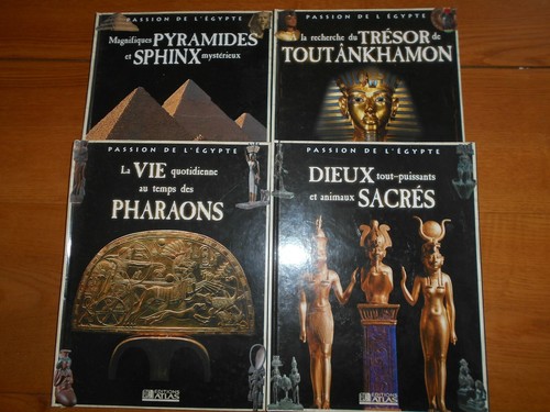 Lot passion egypte atlas - de, l'egypte