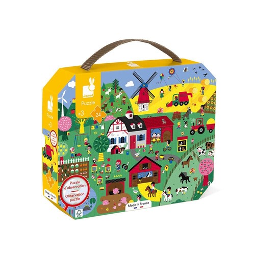 Puzzle observation ferme 24 - la,