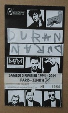 ticket billet used place