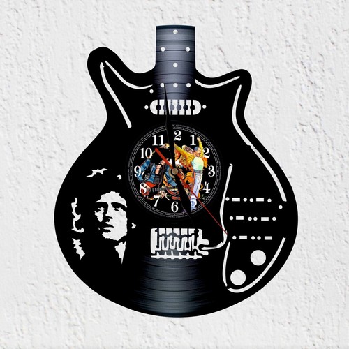 Horloge disque vinyle