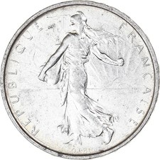 Monnaie, France, Semeuse, 5 Francs, 1963, Paris, SUP+, Argent, Gadoury:770