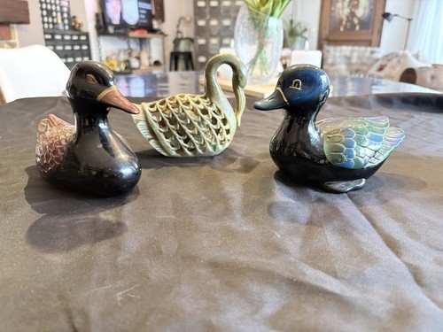 Lot de 3 oiseaux - 🦆🦢,
