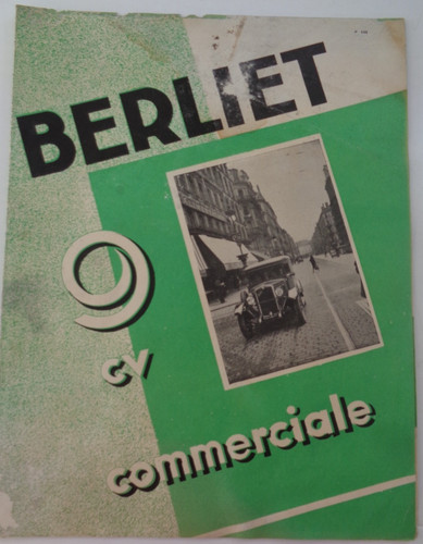 Catalogue berliet cv - la,