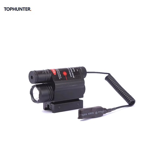 Tactical laser flashlight red - laser,