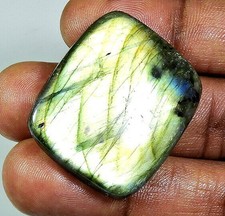Cabochon octogonal doré