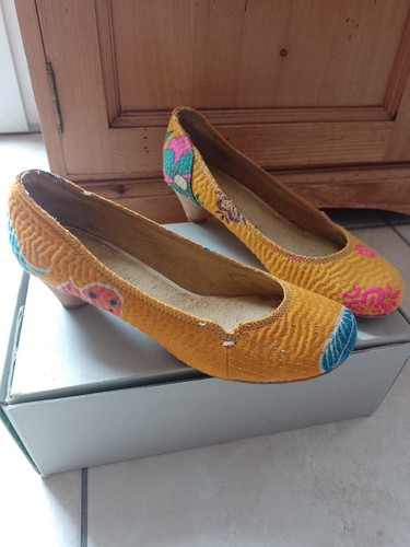Escarpins vintage femme - , terra