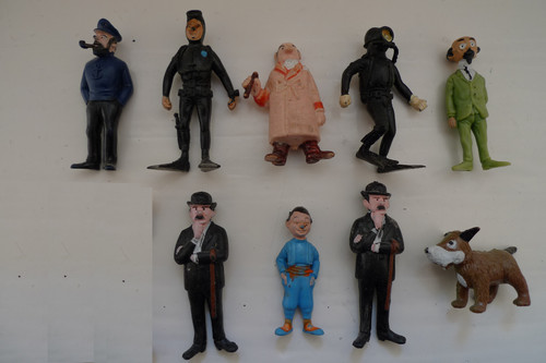 Tintin haddock plongeurs - tintin,