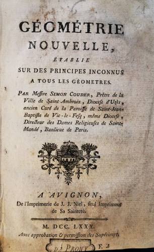 Géométrie nouvelle simon - nouvelle,
