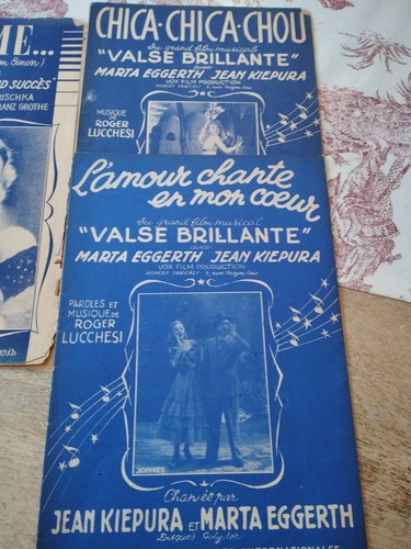 Partitions pour piano et - pour,