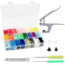 360Pcs Bouton Pression