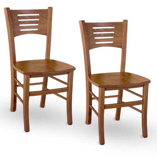 Set chaises amelia bois - amelia,