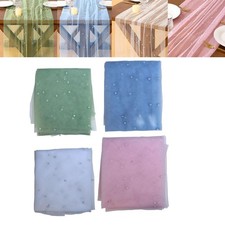 Chemin de table en tulle