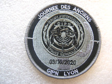 ANCIEN ECUSSON POLICE LA JOURNEE DES ANCIENS DU GIPN DE LYON 03/10/2020 EN B.V