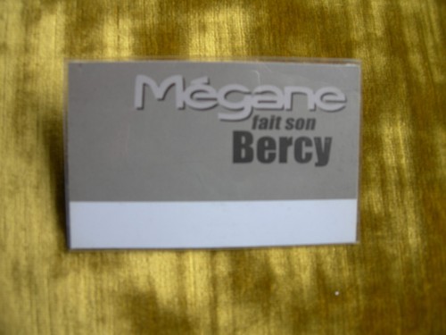 Badge mégane fait son - ,