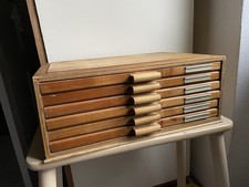 Ancien meuble tiroirs mercerie