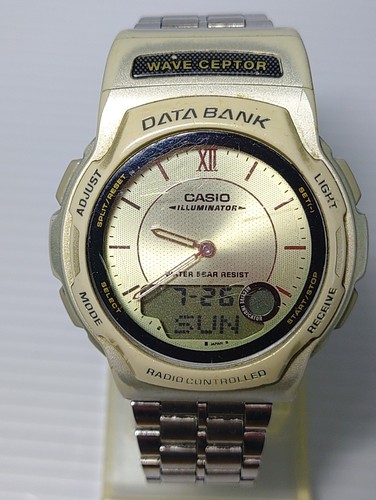 Casio vintage data bank - data,