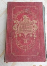 Livre Robison Crusoë, édition de 1883, librairie Hachette Collection Bibliothèqu
