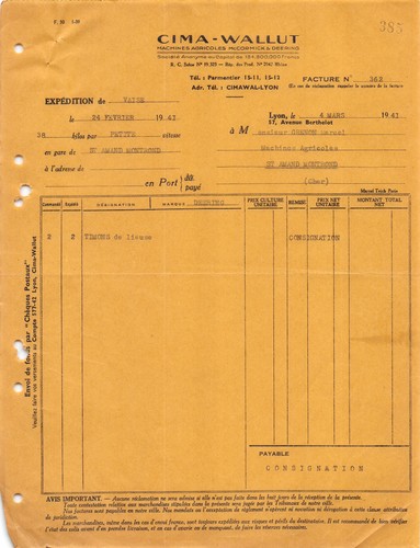 1941 cima wallut lyon - cima,