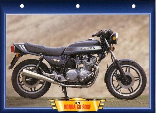 Fiche moto honda 900 - fiche,