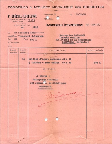 1961 fonderies ateliers - fonderies, et