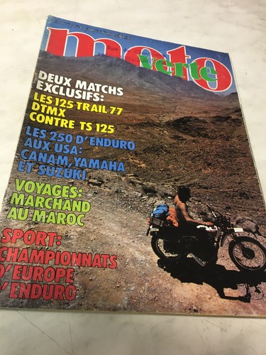 Moto verte 1977 dtmx ts - moto,