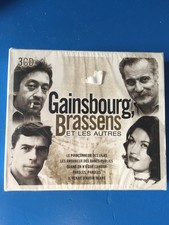 GAINSBOURG, BRASSENS ET LES AUTRES - COFFRET CD NEUF