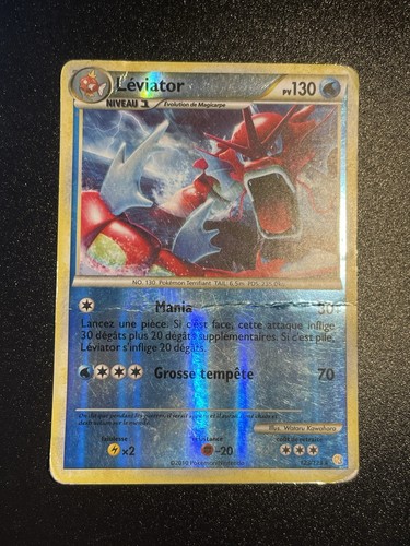 Carte pokémon leviator - carte,