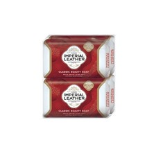 Savon de barre classique en cuir impérial 95 g x 4 cussons riche et crémeux m...