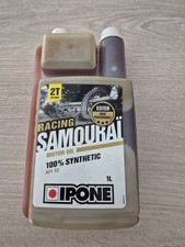 IPONE Samouraï  1 Litre Huile 100% Synthétique Ester Haute Performance 